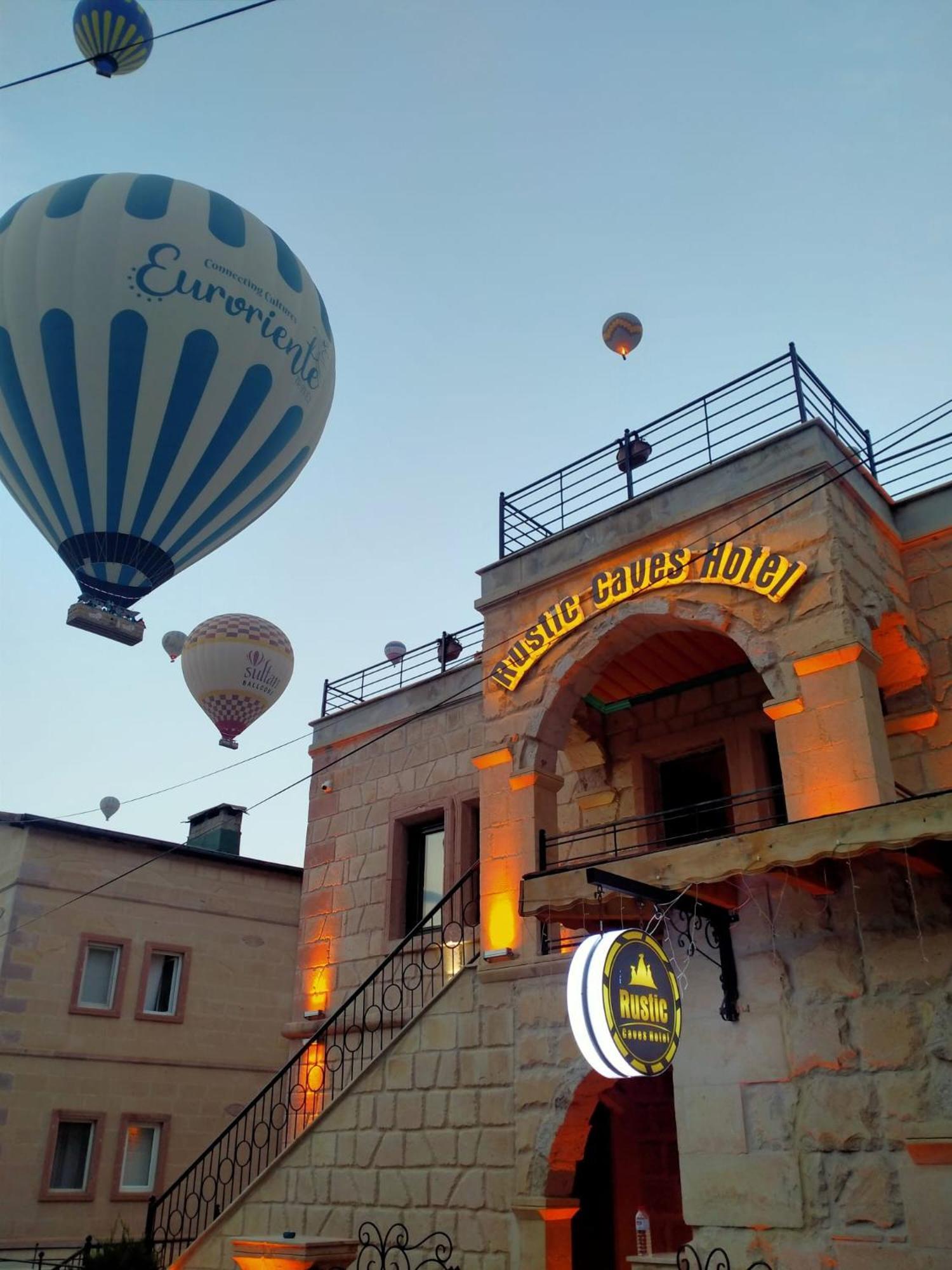Rustic Caves Otel Göreme Dış mekan fotoğraf
